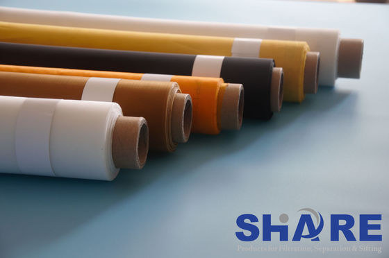 Industrial Filtration Screen Printing Fabric , Mesh Screen Fabric Thread Diameter 27-150UM