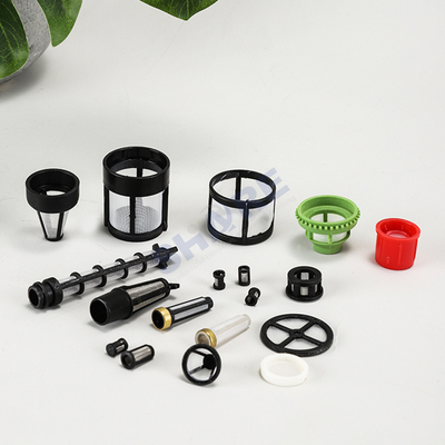 Customized Plastic Moulded Filter With Mesh Screen For Water Fuel Hydraulic Oil Chemical Liquid Air Filtration