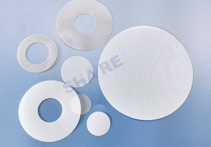 Chemical Resistant Polyester Mesh Filters for Cleanliness Analysis, Aliphatic Hydrocarbons, Ace tone, Isopropanol