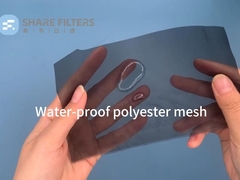 Αδιάβροχο κομμάτι πλέγματος από πολυεστέρα για ομιλητή, δέκτη ή οδηγό μικροφώνου