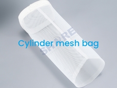 Κύλινδρο PP Polyester Nylon Mesh Filter Bags ραμμένο κάτω για ιατρικές εφαρμογές